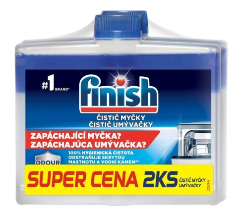 Finish Płyn Do Mycia Zmywarek 2x250ML Regular