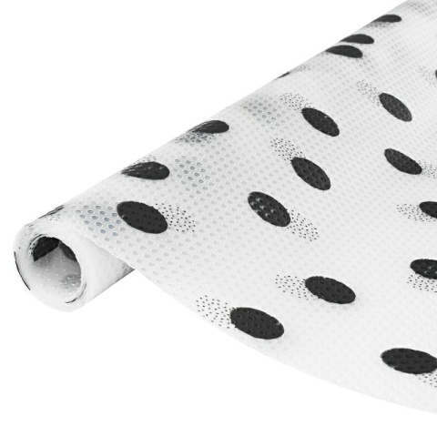 Mata Antypoślizgowa 50x150cm Czarne Kropki SA5088220 Vespero..