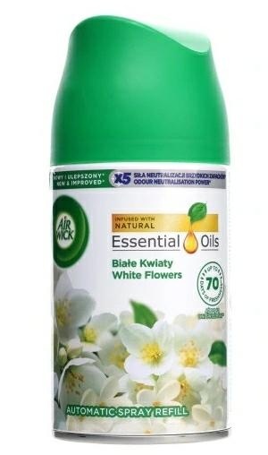 Air Wick Odświeżacz Zapas 250ml Białe Kwiaty..