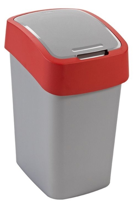 Curver Kosz Na Śmieci Uchylny Pacific Flip 9l Czerwony 190170