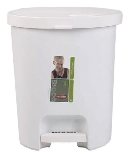 Curver Kosz Na Śmieci Z Pedałem Bin 15l Biały 173195