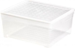 Curver Pojemnik Textile 18,5l Transparentny 162119