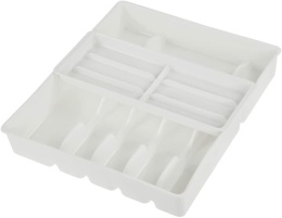 Keeeper Pojemnik Wkład Na Sztućce Z Suwakiem Biały Filippa 1046..