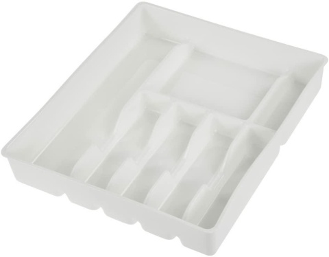 Keeeper Pojemnik Wkład Na Sztućce Z Suwakiem Biały Filippa 1046..