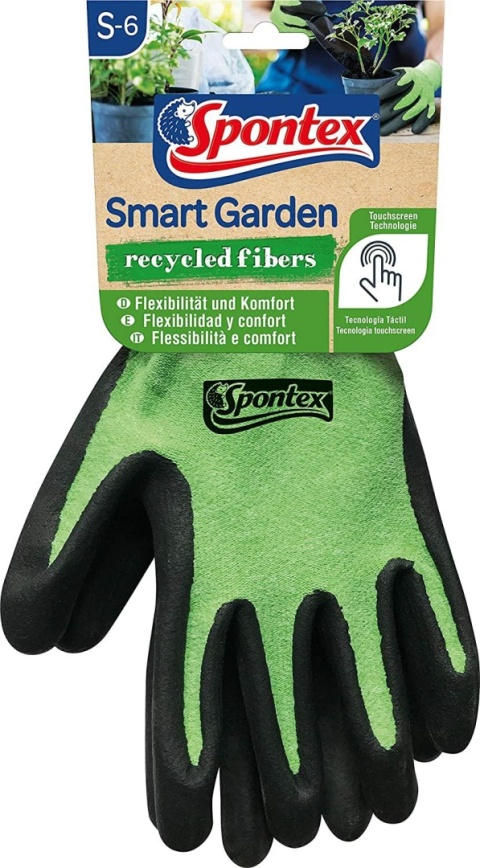 Spontex Rękawice Ogrodowe Smart Garden Rozmiar S 12552026..