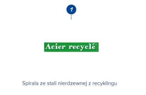 Spontex Spirales Inox Acier Recycle 2szt 1950117..