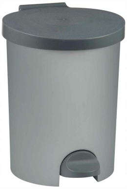 Curver Kosz Na Śmieci Z Pedałem Bin 15l Srebrny 175000..