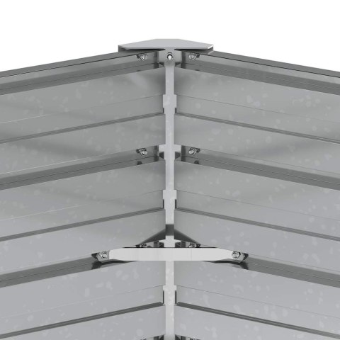  Donica do podwyższonej rabaty, 129x77 cm, stal galwanizowana Lumarko!