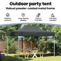  Profesjonalny, składany namiot imprezowy, 3x4 m, antracytowy Lumarko!