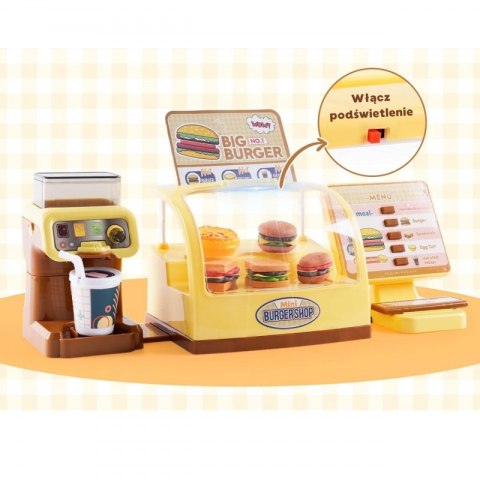 Sklep Restauracja Fast Food Mini Burger Shop "BIG BURGER" Lumarko!