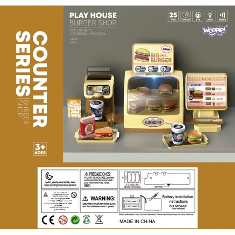 Sklep Restauracja Fast Food Mini Burger Shop "BIG BURGER" Lumarko!