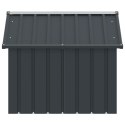  Buda dla psa, antracytowa, 116,5x103x81,5 cm, stal  Lumarko!