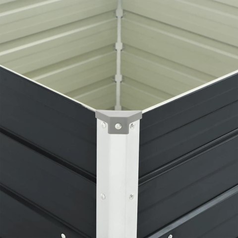  Donica do podniesionej grządki, antracytowa, 100x100x77 cm Lumarko!