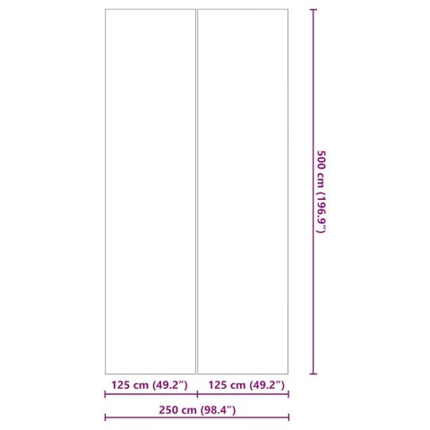 Mata pod basen, jasnoszara, 500x250 cm, geowłóknina poliestrowa Lumarko!