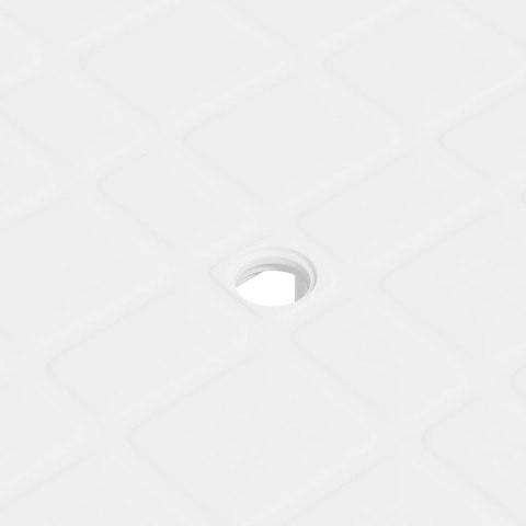  Stół ogrodowy, biały, 80 x 75 x 72 cm, plastikowy Lumarko!