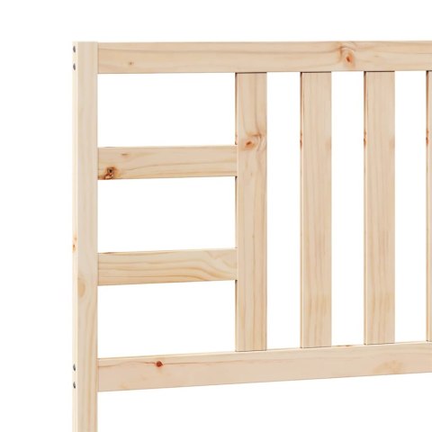  Wezgłowie łóżka, 106x4x100 cm, lite drewno sosnowe Lumarko!