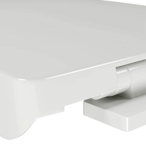  Deska klozetowa, ciche zamykanie, biała Lumarko!