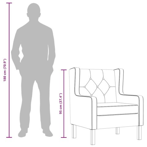  Fotel, kremowy, tkanina Lumarko!