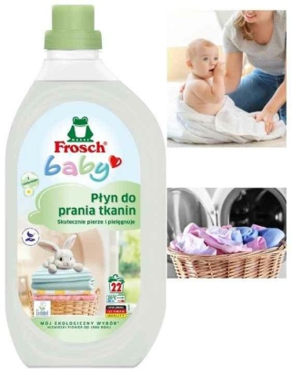 Frosch Baby Żel Do Prania Baby Ubranek Dziecięcych 1500ml..
