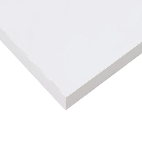  Półki ścienne, 2 szt., wysoki połysk, białe, 60x23,5x3,8cm, MDF Lumarko!