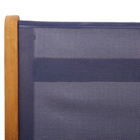 Składane krzesła ogrodowe, 6 szt., drewno akacjowe i textilene Lumarko!