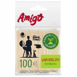 Gosia Amigo Jednorazowe Wykałaczki W Woreczku 100szt 6198..