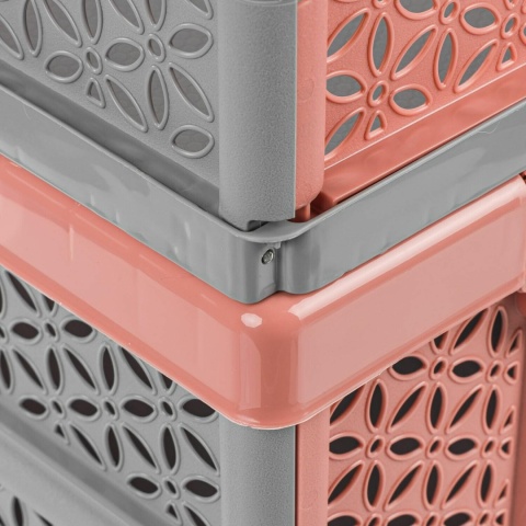 Keeeper Lea Kosz Składany Na Zakupy 32l Nordic Pink 102964..