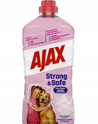 Ajax Płyn Uniwersalny Strong & Safe 1l ..