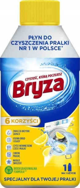 Bryza Płyn Czyścik Do Pralki Lemon 250ml..