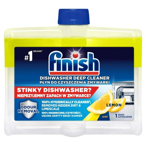 Finish Płyn Do Czyszczenia Zmywarek Lemon 250ml..