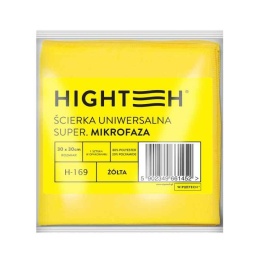 Highteh Ścierka Uniwersalna Mikrofaza MH-169 Żółta 30x30cm...