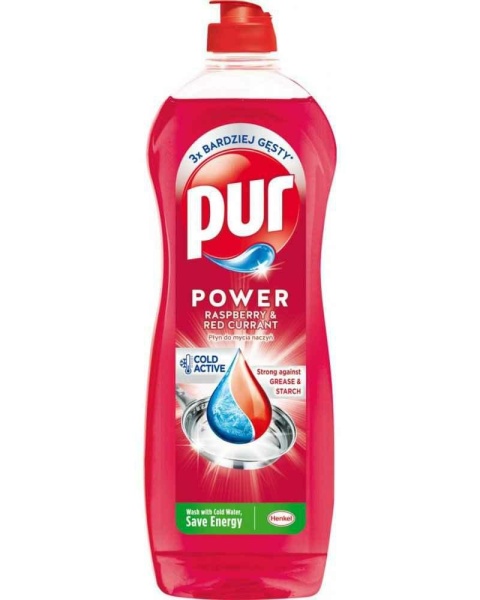 Pur Płyn Do Mycia Naczyń 750ml Malina&Czerwona Porzeczka