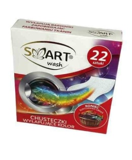 Smart Wash Chusteczki Wyłapujące Kolor 22szt..