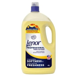 Lenor Płyn Do Płukania 4l Summer Żółty 200 Prań..