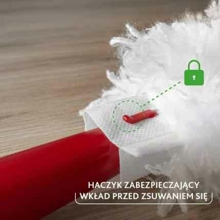 Vileda Miotełka Do Kurzu Kurzawka Z Krótką Rączką Flex&Catch + 2 Wkłady 179432..