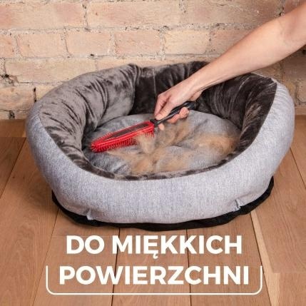 Vileda Pet Pro Szczotka Gumowa Ręczna Electrostatic Brush 173019 CN..