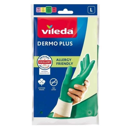 Vileda Rękawice Nitrylowe Dermo Plus Rozmiar L 177722..
