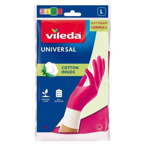 Vileda Rękawice Universal Rozmiar L 177520