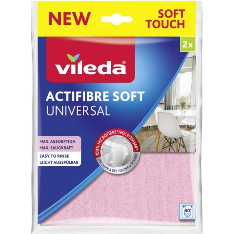 Vileda Ścierka Actifibre Soft Universal 2szt 171813..