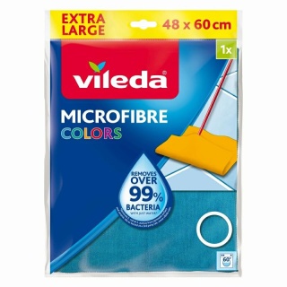 Vileda Ścierka Do Podłogi Microfibra Colors 48x60cm 151991 CN..