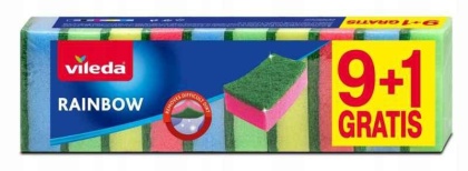 Vileda Zmywak Kuchenny Rainbow 9+1 173842 HU..