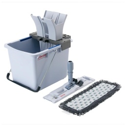 Vileda UltraSpeed Pro Starter Kit 15l Zestaw Wiadro+Wyciskacz+Wkład r-MicroPlus+Uchwyt 174027..