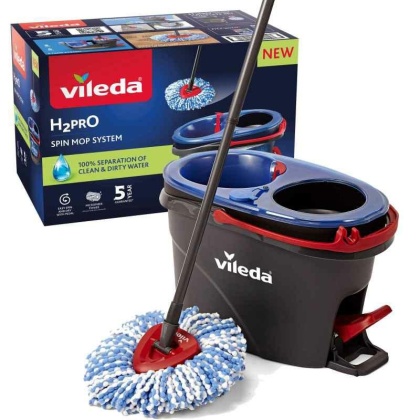 Vileda Zestaw H2PRO Spin Obrotowy Okrągły 178332 CN..