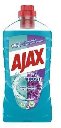 Ajax Płyn Uniwersalny Ocet + Lawenda 1l Niebieski..