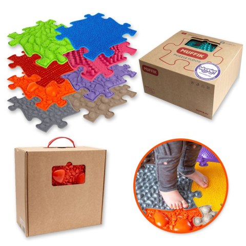  Mata Sensoryczna Ortopedyczna Puzzle 8 El. Wersja-1a Lumarko!