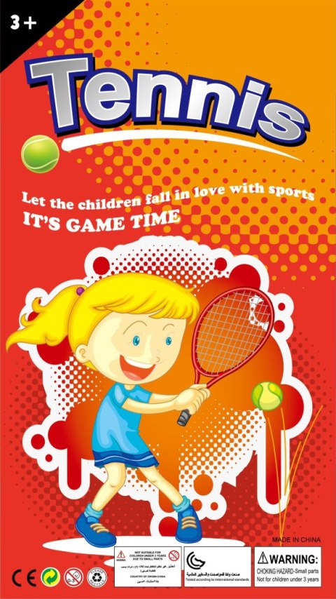 WOOPIE Duże Rakietki do Tenisa Badminton dla Dzieci Zestaw + Piłka Lotka Lumarko!