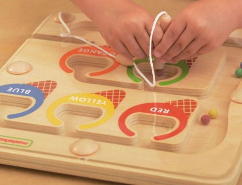  Labirynt Magnetyczny Sorter Kolorów Edu Lumarko!