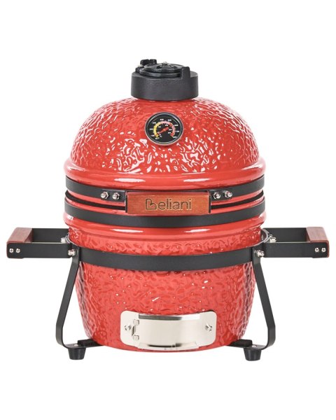 Mini grill węglowy KAMADO Ceramika Czerwony