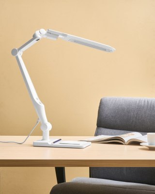 Lampa biurkowa LED PEGASI Ze ściemniaczem Biały