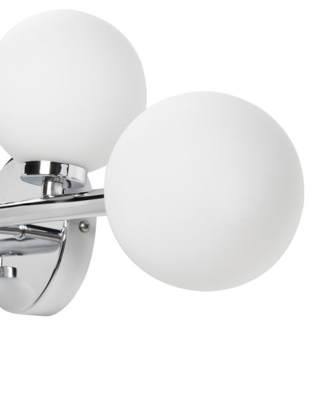 Lampa ścienna MINOTOS Metal Srebrny